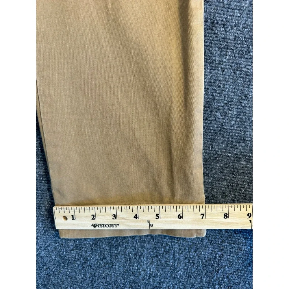 Polo Ralph Lauren Mens Stretch Slim Fit Chino Pants Tan Khaki 33x30 (28 Inseam)